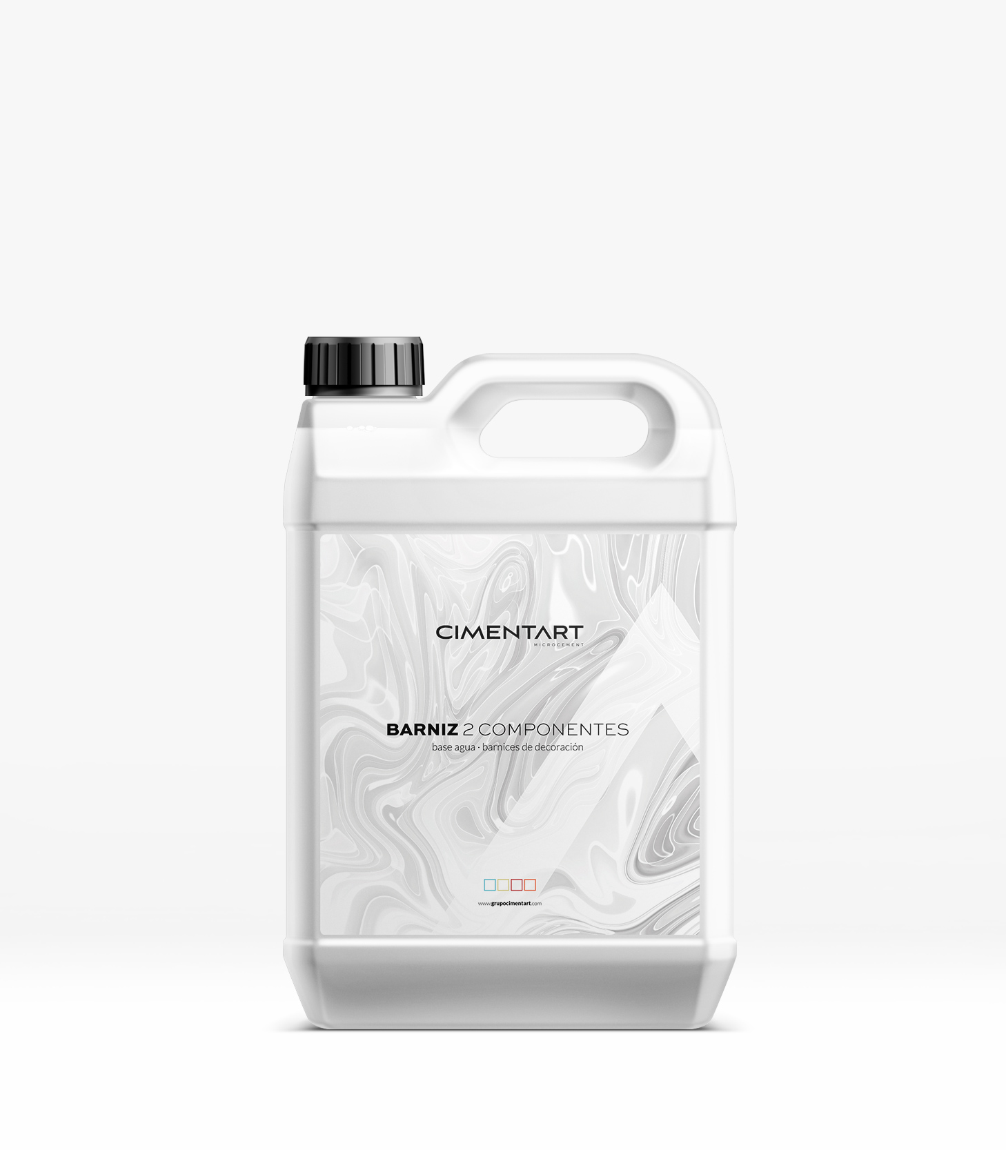 Barniz 2C base agua alta resistencia WB water-based 2C varnish - Image 1